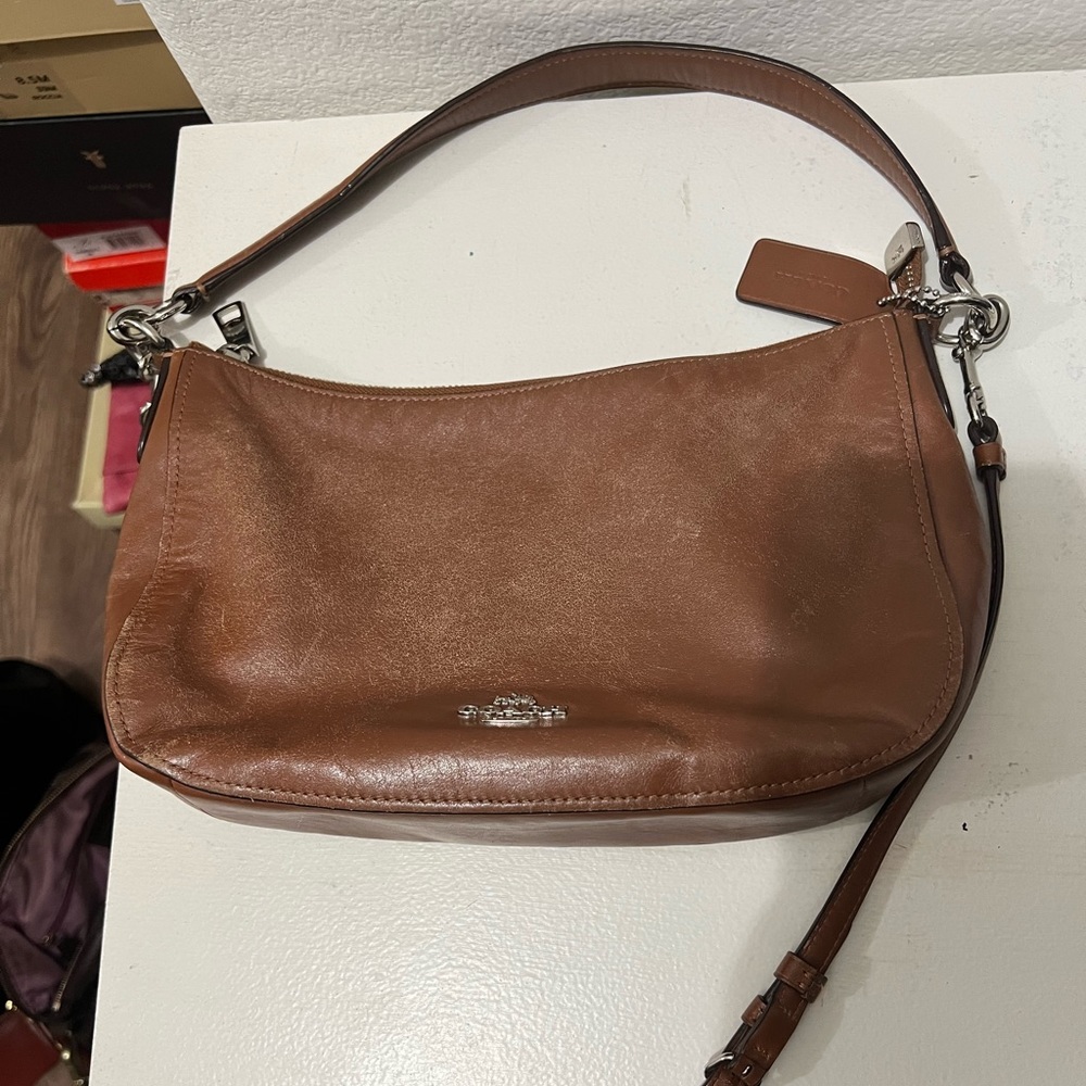 Coach bag leather